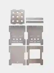 Щепочница печь туристическая, сталь, 1.5 мм