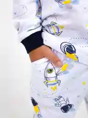 Индиго пижама детская, утеплённая