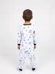 Синий пижама детская, утеплённая