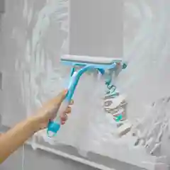 Разноцветный щетка для окон, с дозатором