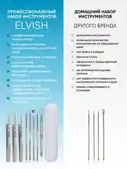 Набор для чистки лица инструмент от прыщей и черных точек