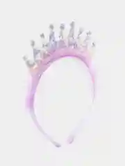 Лавандовый ободок с короной