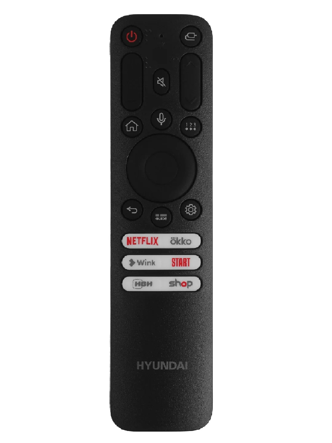 Телевизор LED Hyundai 40" H-LED40BS5100 Smart WebOS Frameless Metal черный/серый