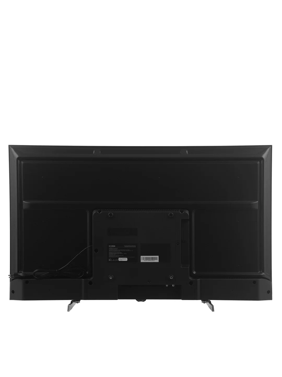 Телевизор LED Hyundai 40" H-LED40BS5100 Smart WebOS Frameless Metal черный/серый