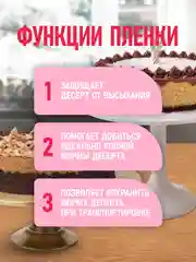 Ацетатная пленка для торта, 1 м