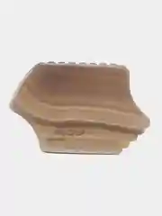 Скребок гуаша из натурального агата GESS Liyan, массажер косметический