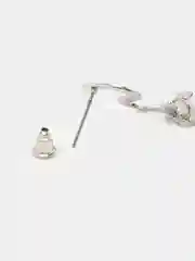 Серебряный серьги длинные "SEX", висячие серьги