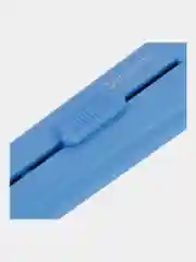 Нож канцелярский 18 мм BRAUBERG "Delta", автофиксатор, цвет корпуса голубой, блистер