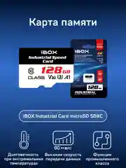 Карта памяти iBOX Industrial Card 128 GB