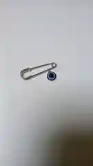 Серебряный булавка брошь от сглаза