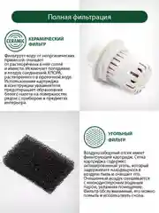 Белый увлажнитель воздуха настольный, аромадиффузор, 3 литра