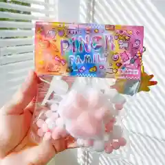 Конфетный игрушки антистресс сквиш лапка