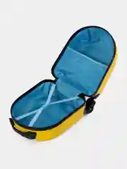 Лимонный чемодан на колесах, чемодан детский на колесах