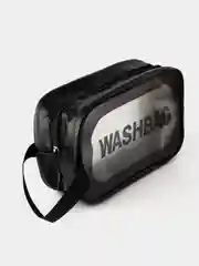 Черный сумка-косметичка Washbag водонепроницаемая / сумка для душа и бассейна