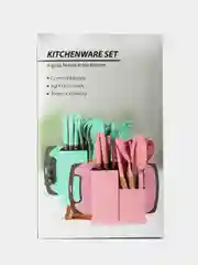 Угольный кухонный набор, многофункциональный набор кухонных принадлежностей, 19 предметов