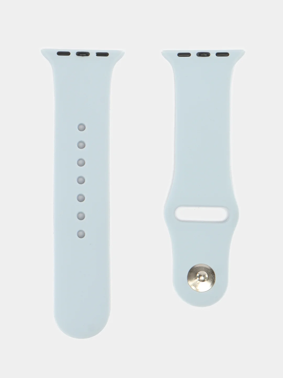 Небесно-голубой силиконовый ремешок для Apple Watch 42/44