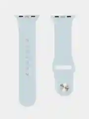 Небесно-голубой силиконовый ремешок для Apple Watch 42/44