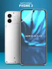 Прозрачный 1-2шт защитная плёнка для Nothing Phone (2) гидрогелевая ROSCO прозрачная тонкая не стекло