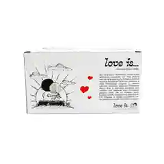 Кружки Love is в подарочной упаковке 330 мл, Звук любимого голоса, 2 шт, фарфор
