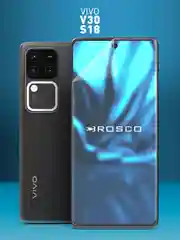 1-2 шт, защитная плёнка для Vivo V30 / S18 гидрогелевая ROSCO прозрачная тонкая, не стекло