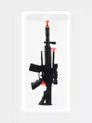 Автомат игушечный и стрелы с присосками, 12х29,5х2,8 см