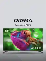 Телевизор QLED Digma 43" DM-LED43UQB31 Smart Google TV