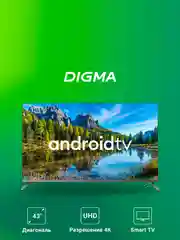 Телевизор LED Digma 43" DM-LED43UBB41 Smart Android TV