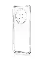 Прозрачный чехол для Oppo Reno 12F противоударный силиконовый ROSCO прозрачный с усиленными углами