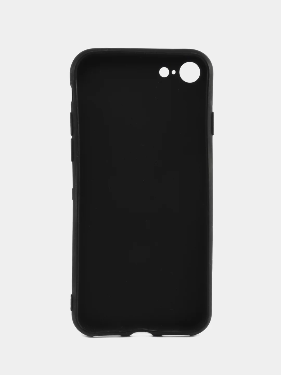 Защитный силиконовый чехол черный на iPhone 8/ 7 / 7plus / 6 / 6plus