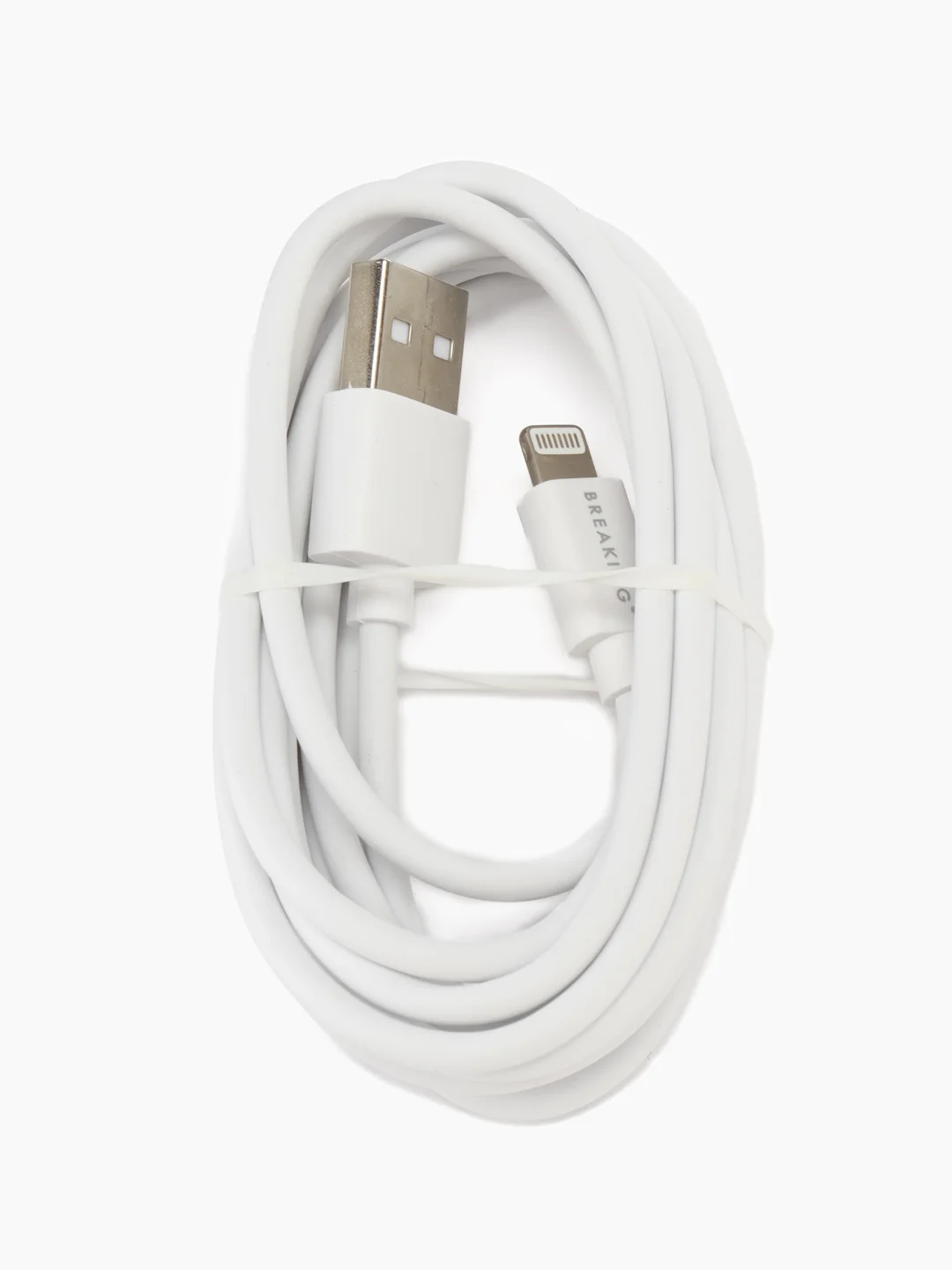Белый классический дата кабель Lightning - USB, 2м, 2.4А. Белый