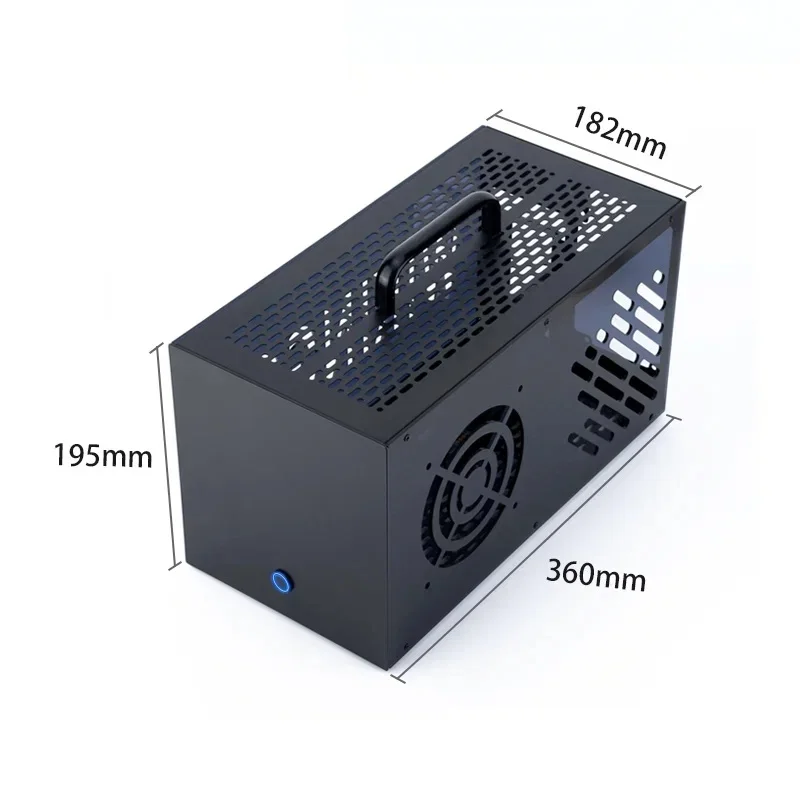 Внешний корпус для видеокарты Wikingoo T360, EGPU, Thunderbolt 3/4. Полный комплект