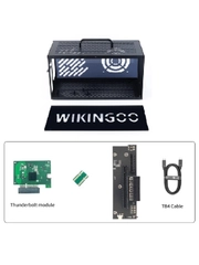 Внешний корпус для видеокарты Wikingoo T360, EGPU, Thunderbolt 3/4. Полный комплект