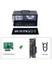 Внешний корпус для видеокарты Wikingoo T360, EGPU, Thunderbolt 3/4. Полный комплект