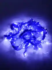 Лазурный новогодняя светодиодная LED гирлянда штора от 1,5м до 3м 4 цвета.Крючки,удлиннитель