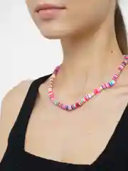 Разноцветный бусы-чокер в стиле Бохо (Boho) из каучука, унисекс, 10 цветов