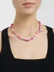Разноцветный бусы-чокер в стиле Бохо (Boho) из каучука, унисекс, 10 цветов