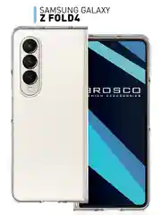 Прозрачный складной пластиковый чехол ROSCO для Samsung Galaxy Z Fold 4, прозрачный