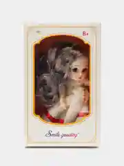Белый кукла шарнирная