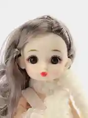 Белый кукла шарнирная