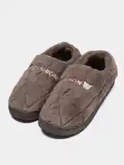 Шоколадный тапочки "Fashion" плюшевые, мужские, тёплые, зимние