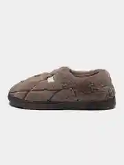 Шоколадный тапочки "Fashion" плюшевые, мужские, тёплые, зимние