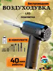 Черный воздуходувка, портативная с пылесосом, автомобильный пылесос с выдувом, насос, компрессор