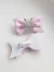 Розовый бантики снежинка, нежные бантики