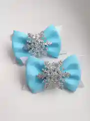 Ледяной бантики снежинка, нежные бантики