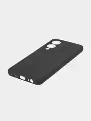 Черный чехол для Vivo Y17s силиконовый ROSCO тонкий матовый/прозрачный с бортиком-защитой камер