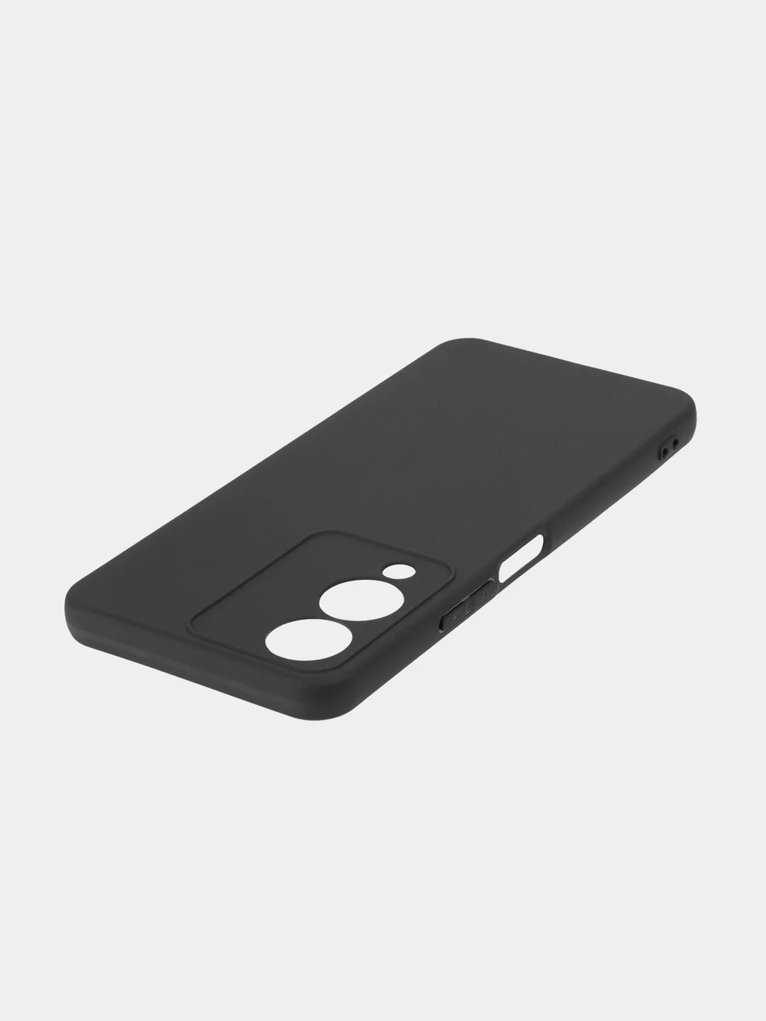 Черный чехол для Vivo Y17s силиконовый ROSCO тонкий матовый/прозрачный с бортиком-защитой камер