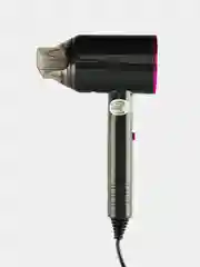 Тёмно-серый фен стайлер для укладки и сушки волос Super Hair Dryer