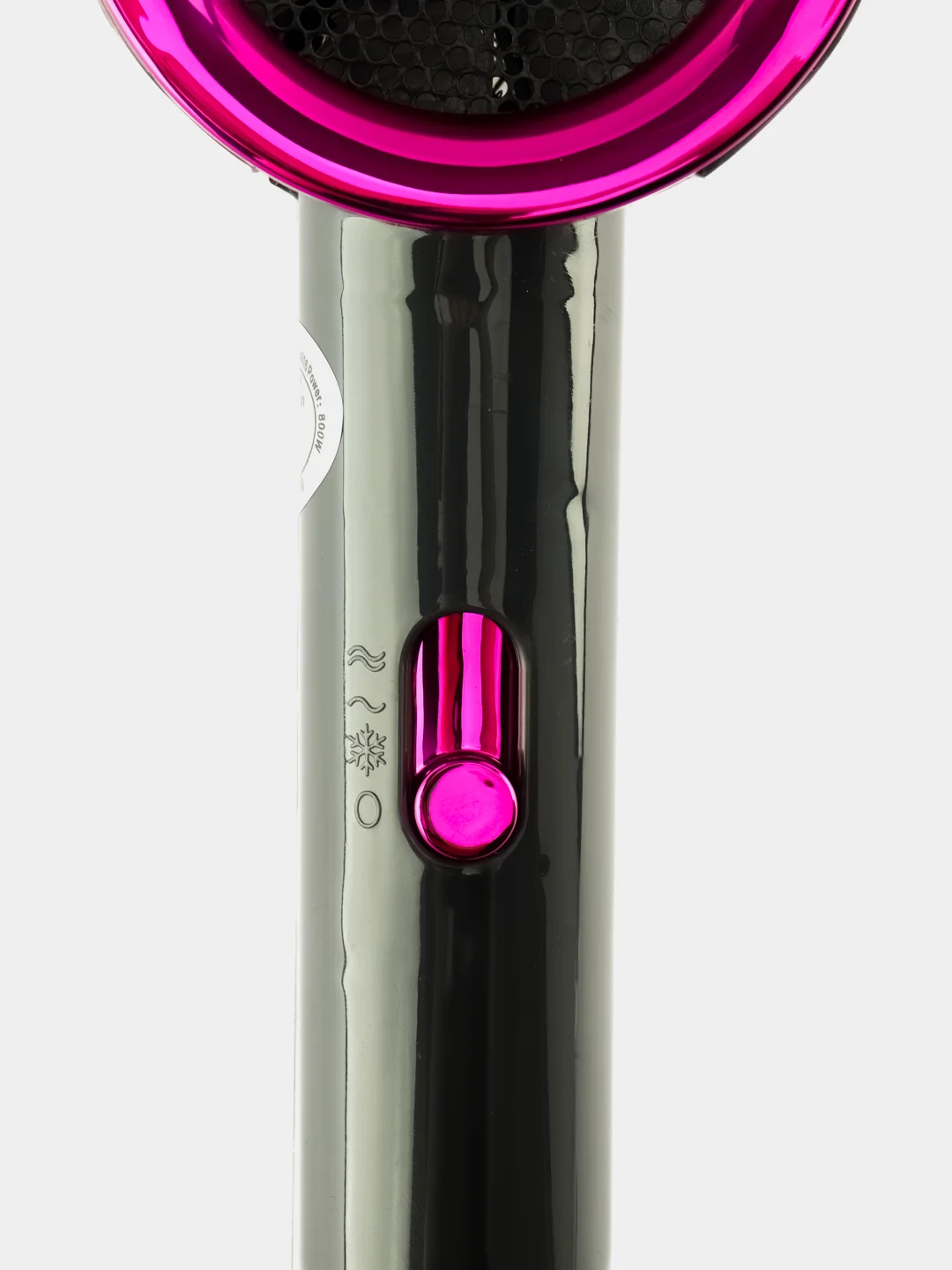 Тёмно-серый фен стайлер для укладки и сушки волос Super Hair Dryer