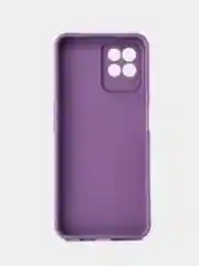 Сиреневый чехол для Realme 8i (Реалми 8 ай) противоударный