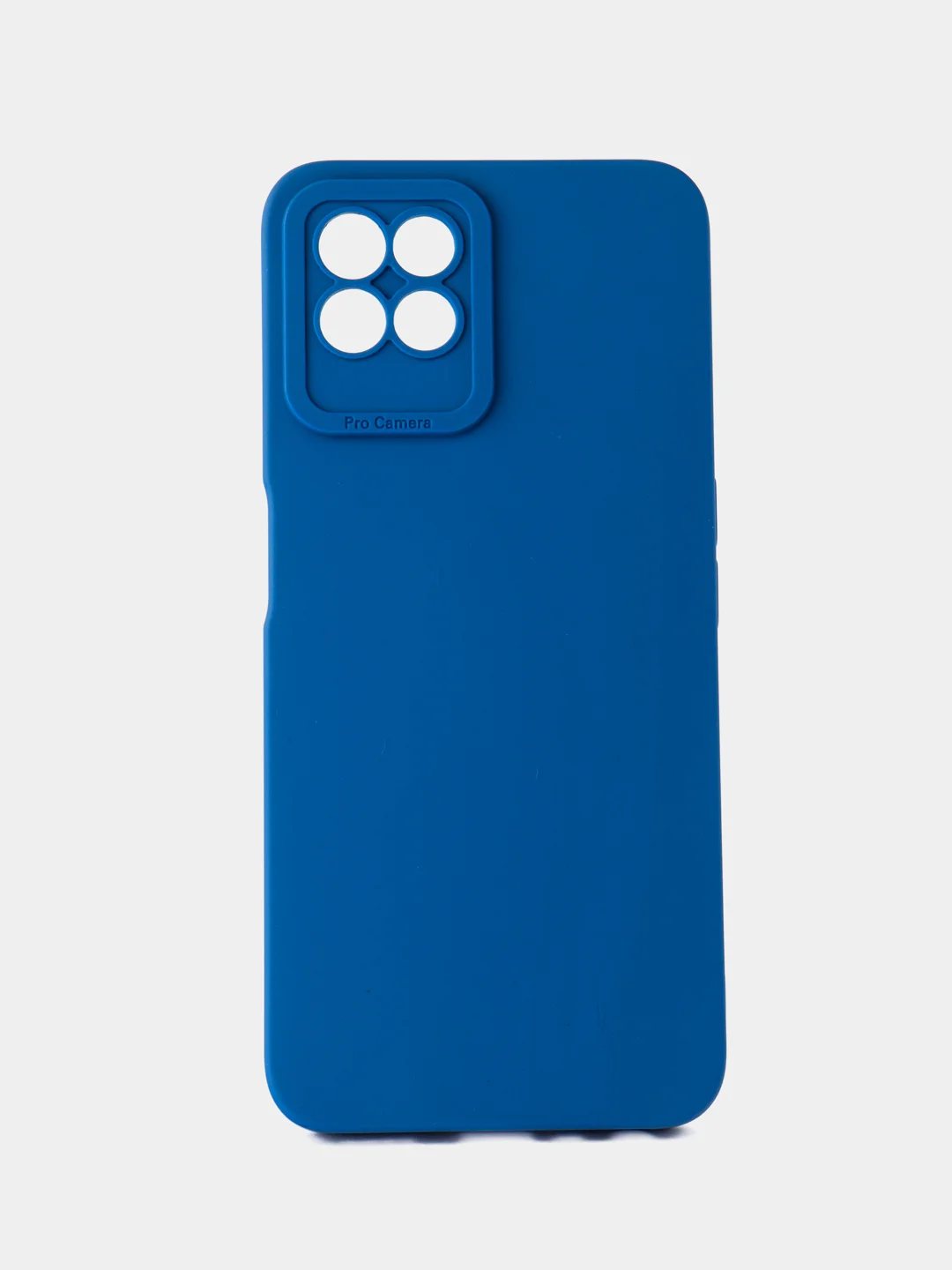 Синий чехол для Realme 8i (Реалми 8 ай) противоударный
